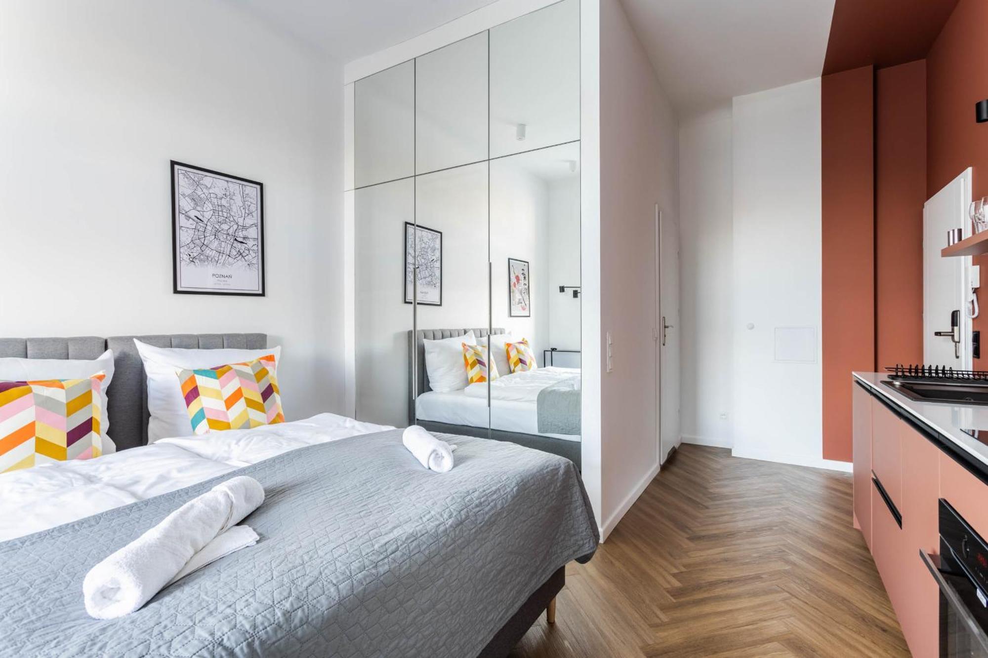 Przytulne I Komfortowe Studia Very Berry W Poznaniu By Noclegi Renters Kültér fotó
